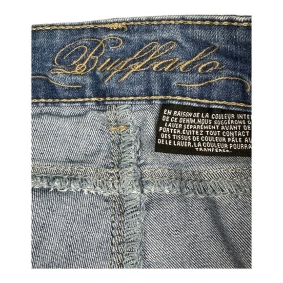Buffalo Bermuda Jean Shorts Blue Size 16 - Picture 5 of 7